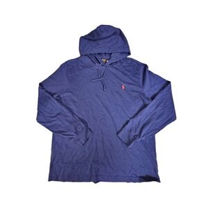 Polo Ralph Lauren men’s light hoodie navy large